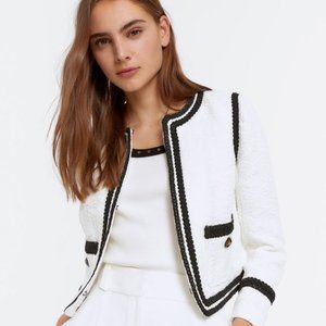 Uterqüe short contrasting jacket